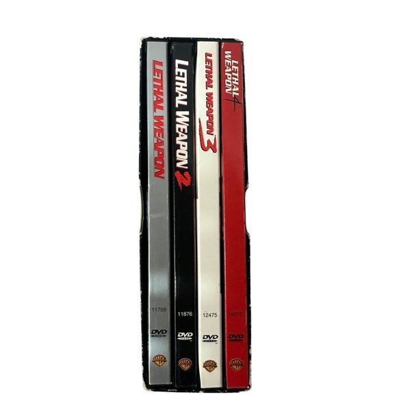Lethal Weapon Complete Series DVD Set 1998 Mel Gibson Danny Glover Warner Bros - Picture 2 of 15